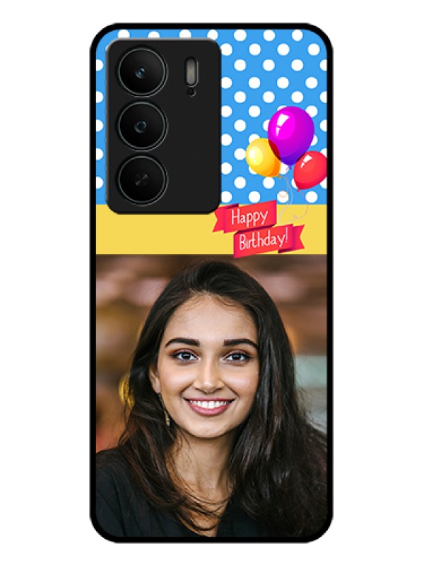 Custom Realme C75 5G Custom Glass Phone Case - Happy Birthday Design