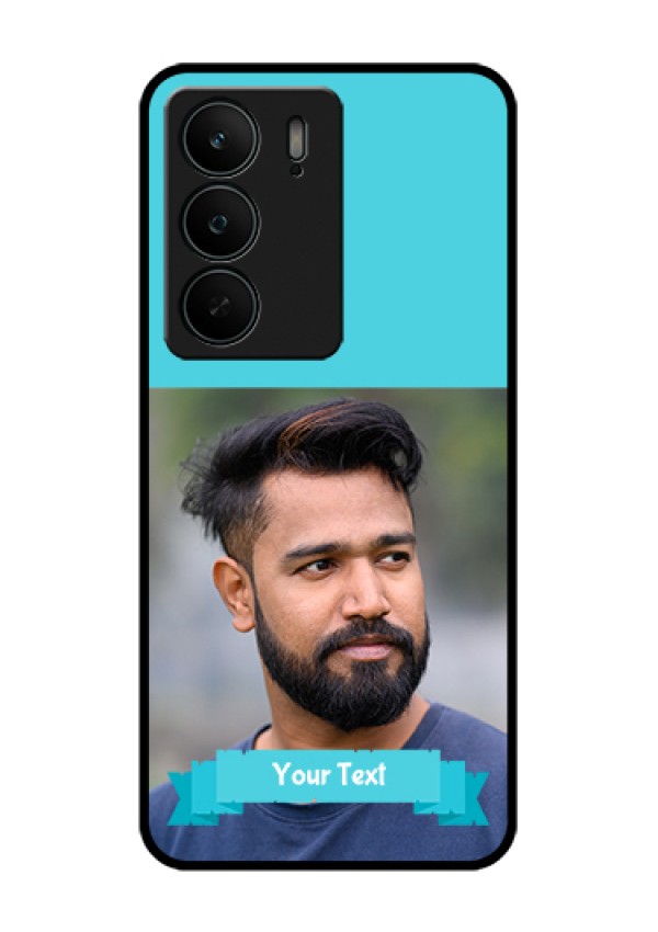 Realme C75 5G Custom Glass Phone Case - Blue Color Design