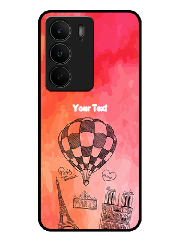 Custom Realme C75 5G Custom Glass Phone Case - Paris Theme Design