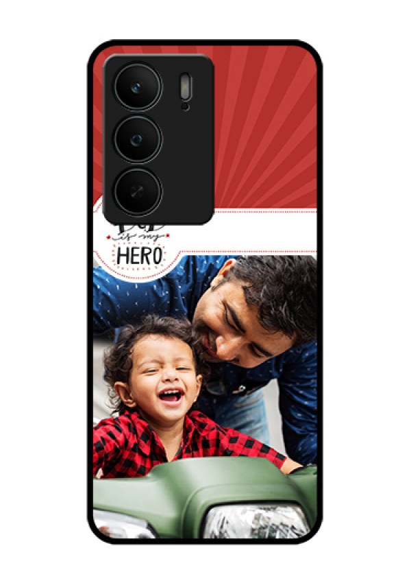Realme C75 5G Custom Glass Phone Case - My Dad Hero Design