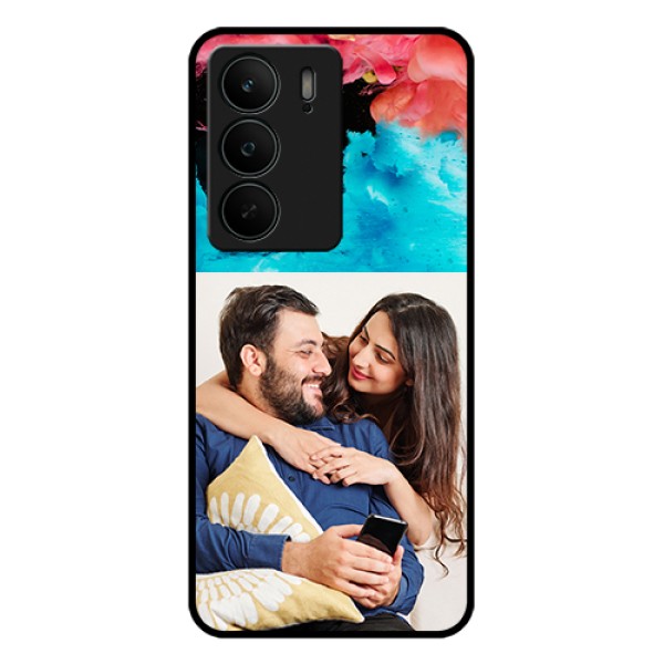 Realme C75 5G Custom Glass Phone Case - Quote With Acrylic Painting Design
