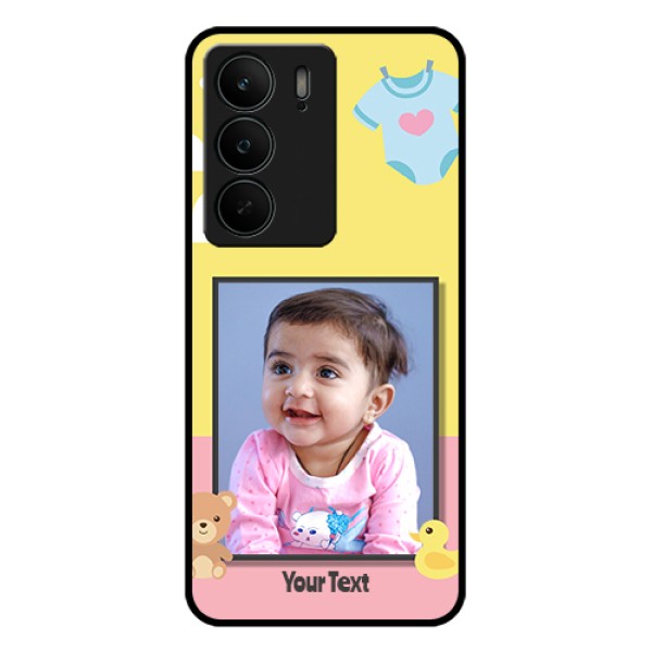 Realme C75 5G Custom Glass Phone Case - Kids 2 Color Design
