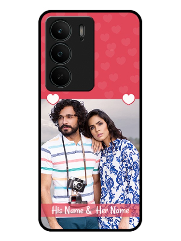 Custom Realme C75 5G Custom Glass Phone Case - Simple Love Design