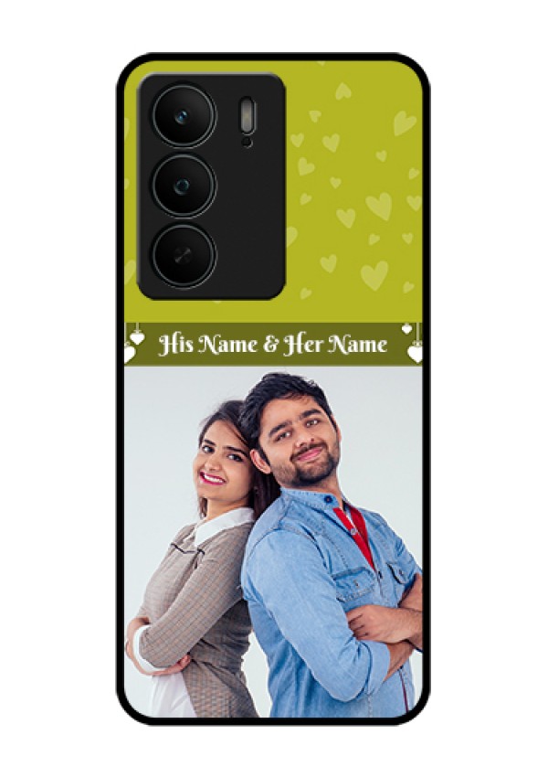 Realme C75 5G Custom Glass Phone Case - You & Me Heart Design