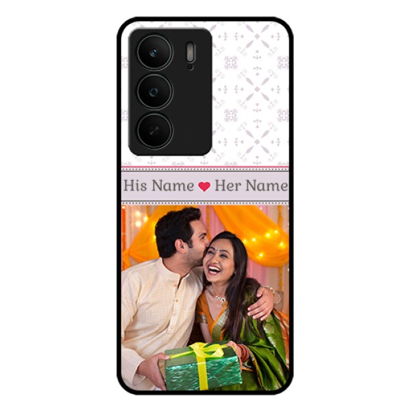 Realme C75 5G Custom Glass Phone Case - With Photo And Ethnic Design Realme C75 5G Custom Glass Phone Case - With Photo And Ethnic Design