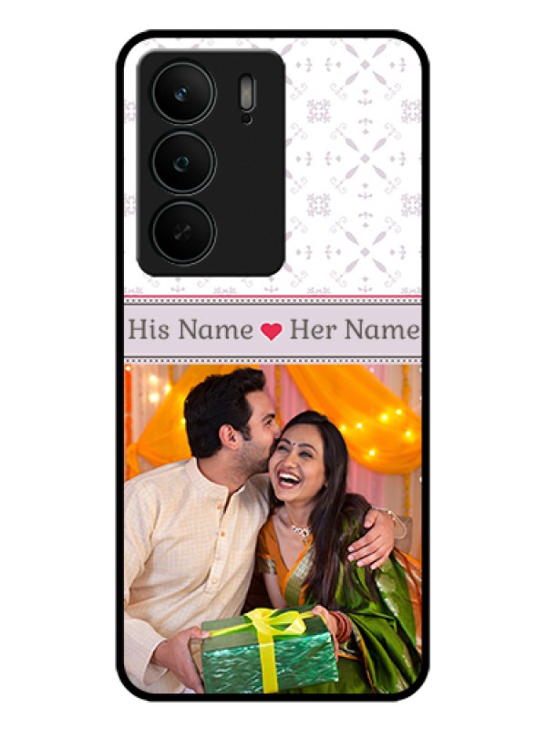 Custom Realme C75 5G Custom Glass Phone Case - With Photo And Ethnic Design