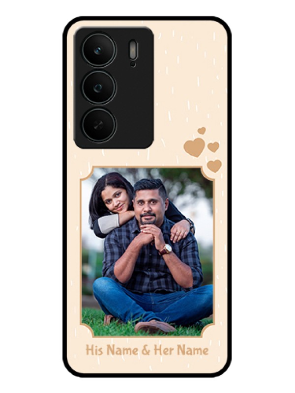 Custom Realme C75 5G Custom Glass Phone Case - With Confetti Love Design