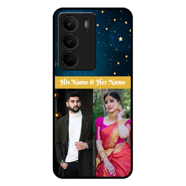 Realme C75 5G Custom Glass Phone Case - Galaxy Stars Backdrop Design Realme C75 5G Custom Glass Phone Case - Galaxy Stars Backdrop Design