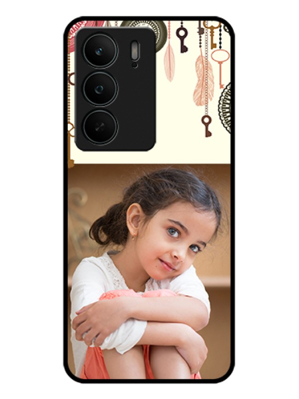 Custom Realme C75 5G Custom Glass Phone Case - Boho Style Design