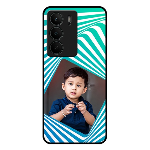 Realme C75 5G Custom Glass Phone Case - Abstract Spiral Design