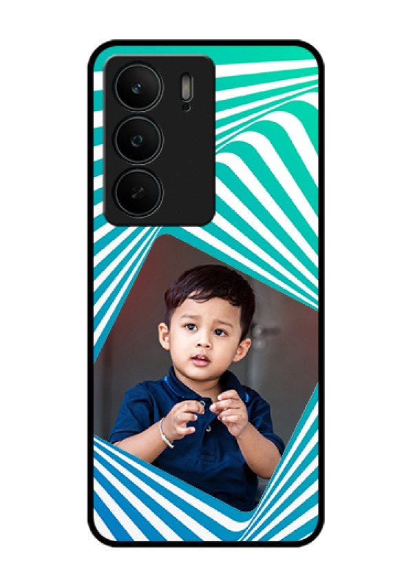 Realme C75 5G Custom Glass Phone Case - Abstract Spiral Design