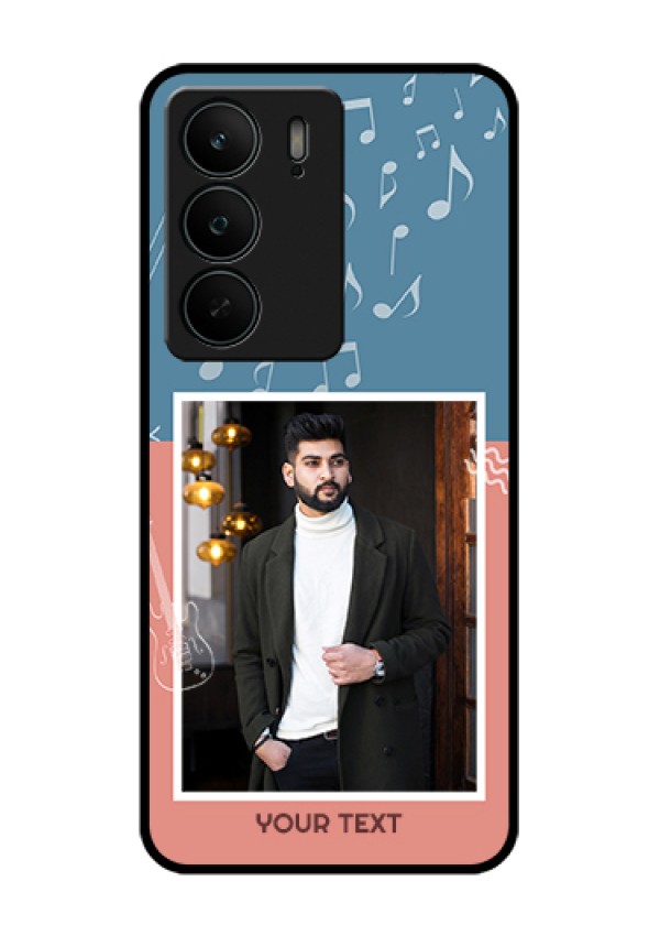 Realme C75 5G Custom Glass Phone Case - With Color Musical Note Design