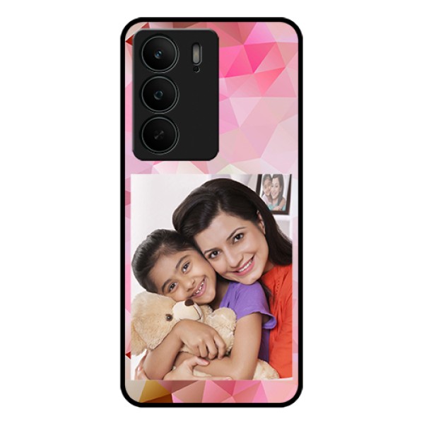 Realme C75 5G Custom Glass Phone Case - Abstract Triangle Design