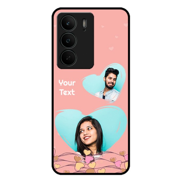 Realme C75 5G Custom Glass Phone Case - Love Doodle Design