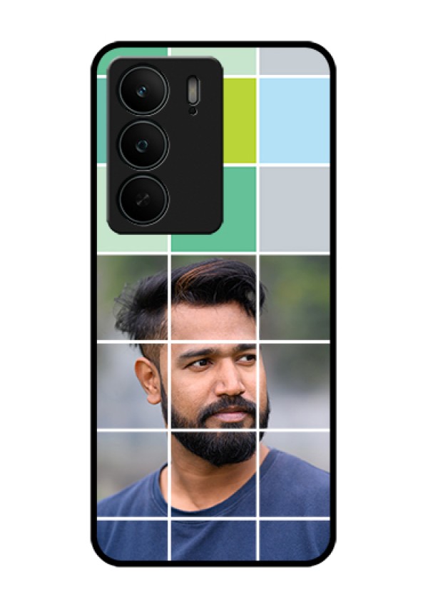 Realme C75 5G Custom Glass Phone Case - With White Box Pattern