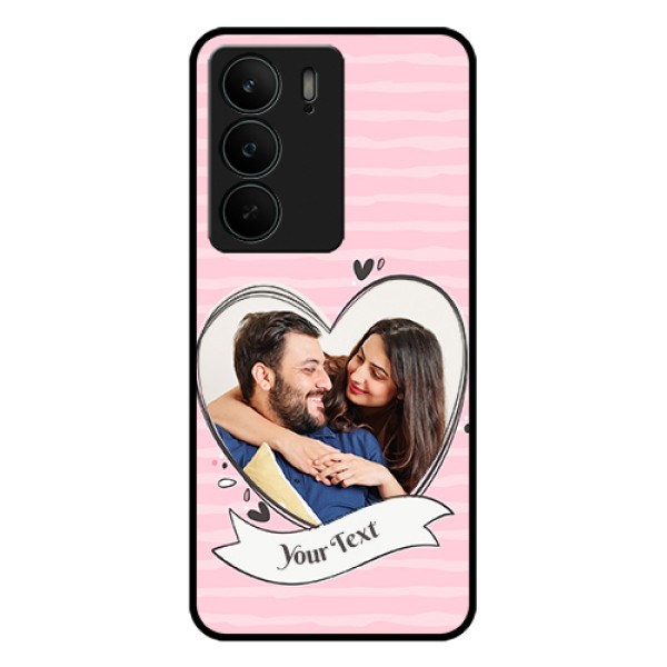Realme C75 5G Custom Glass Phone Case - Vintage Heart Design