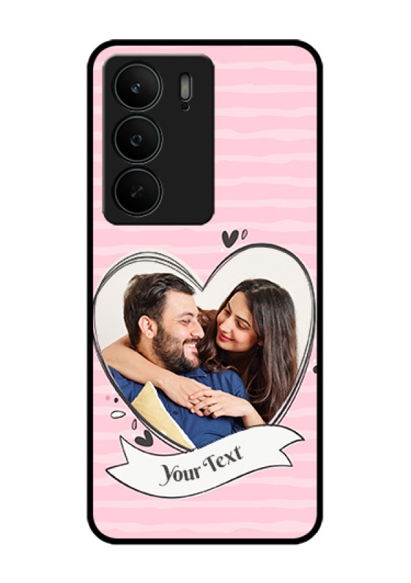 Realme C75 5G Custom Glass Phone Case - Vintage Heart Design