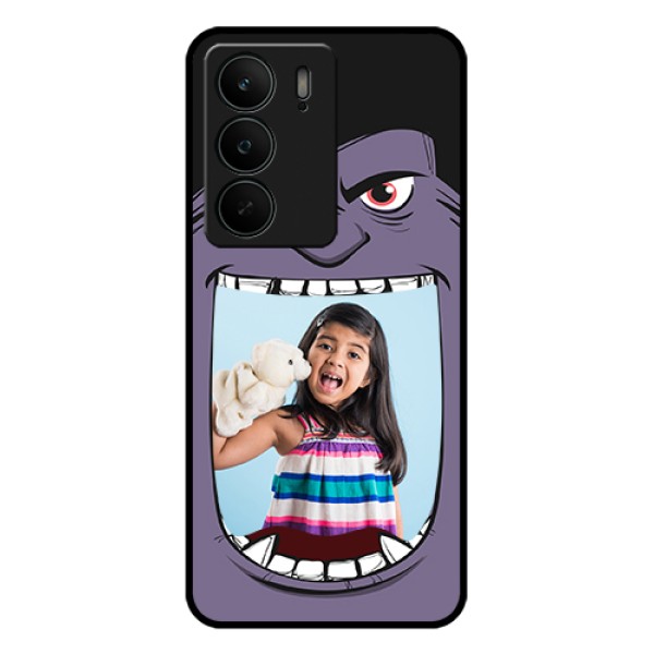 Realme C75 5G Custom Glass Phone Case - Angry Monster Design