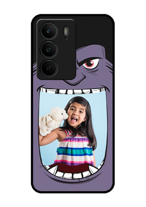 Realme C75 5G Custom Glass Phone Case - Angry Monster Design