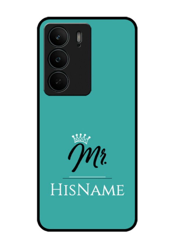 Realme C75 5G Custom Glass Phone Case - Mr With Name Design