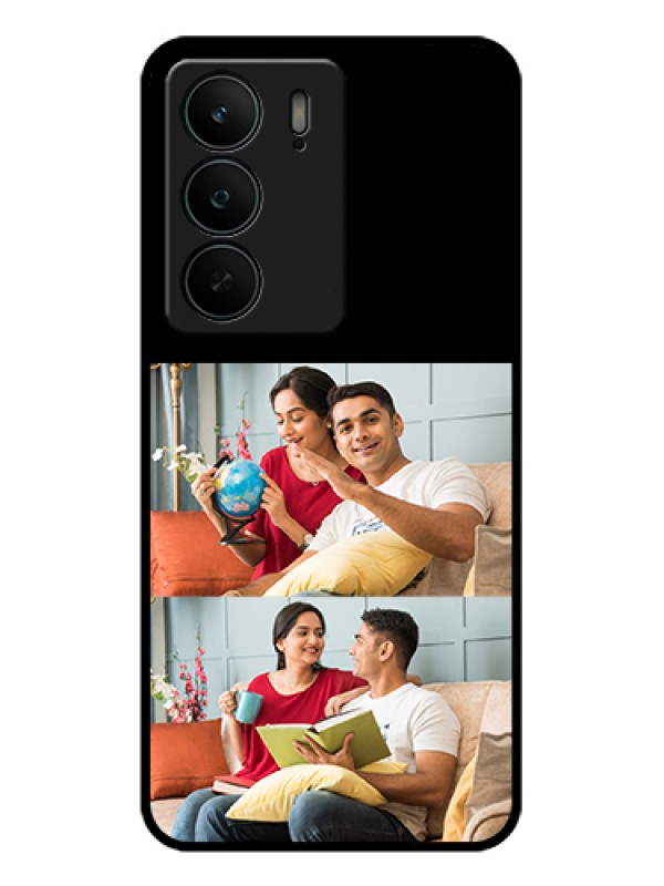 Custom Realme C75 5G Custom Glass Phone Case - 2 Images Design