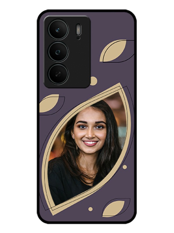 Custom Realme C75 5G Custom Glass Phone Case - Falling Leaf Design