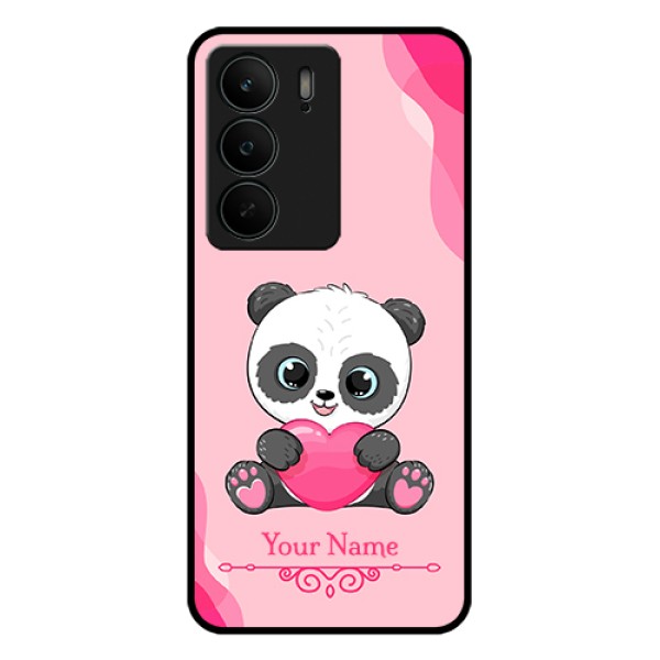 Realme C75 5G Custom Glass Phone Case - Cute Panda Design