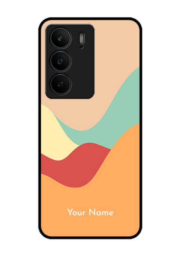 Realme C75 5G Custom Glass Phone Case - Ocean Waves Multi - Colour Design