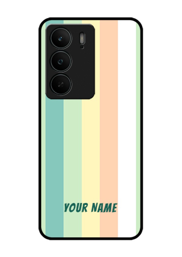 Realme C75 5G Custom Glass Phone Case - Multi - Colour Stripes Design