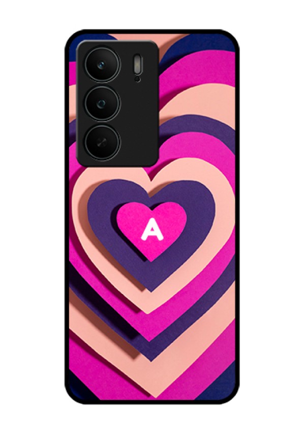 Realme C75 5G Custom Glass Phone Case - Cute Heart Pattern Design