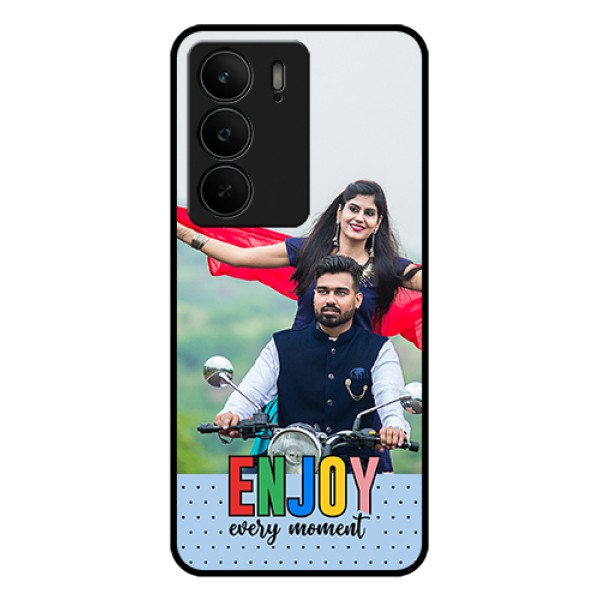 Realme C75 5G Custom Glass Phone Case - Enjoy Every Moment Design Realme C75 5G Custom Glass Phone Case - Enjoy Every Moment Design