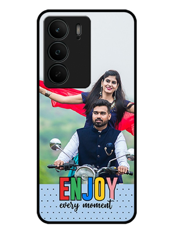 Custom Realme C75 5G Custom Glass Phone Case - Enjoy Every Moment Design