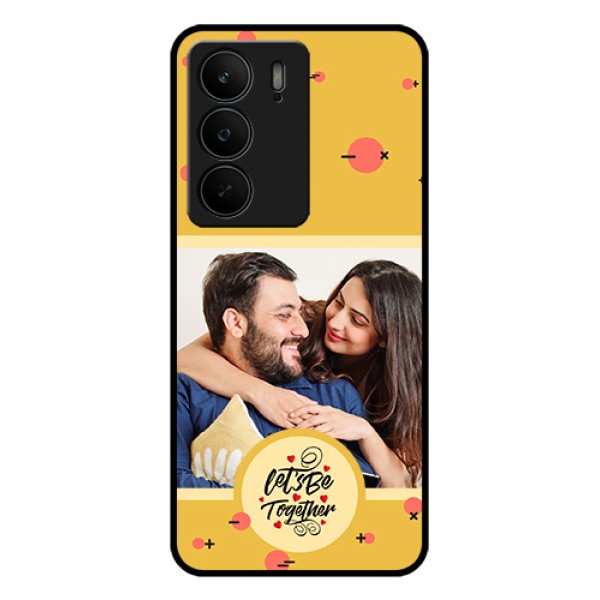 Realme C75 5G Custom Glass Phone Case - Lets Be Together Design Realme C75 5G Custom Glass Phone Case - Lets Be Together Design