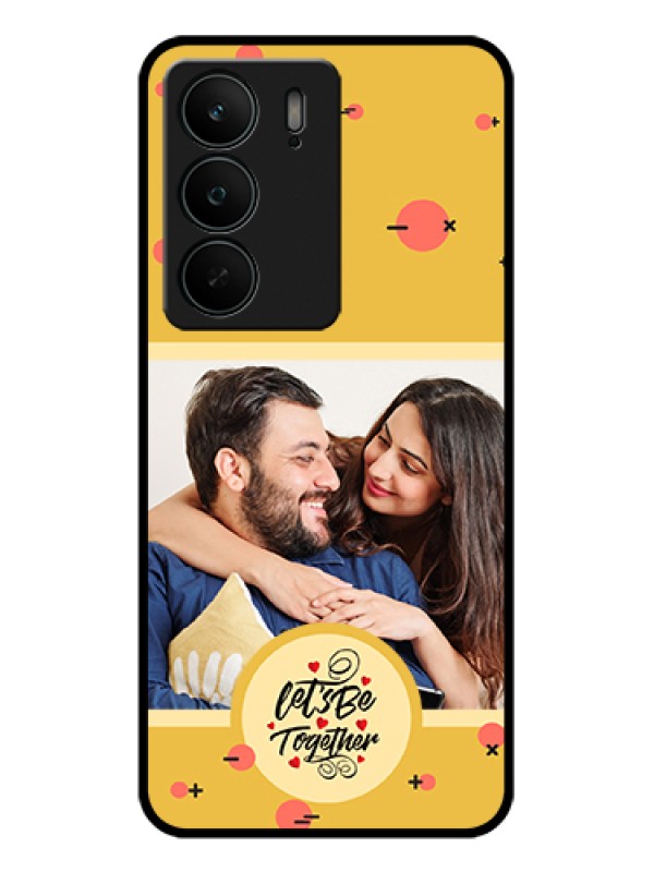 Custom Realme C75 5G Custom Glass Phone Case - Lets Be Together Design