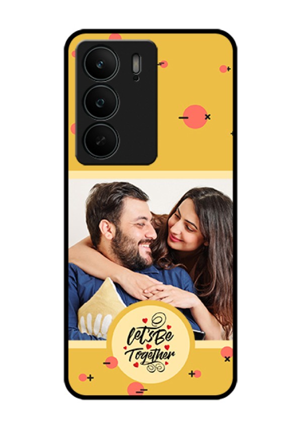 Realme C75 5G Custom Glass Phone Case - Lets Be Together Design