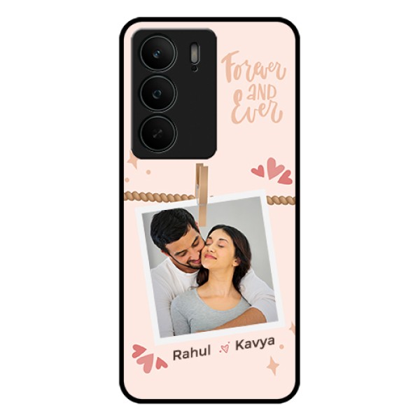 Realme C75 5G Custom Glass Phone Case - Forever And Ever Love Design Realme C75 5G Custom Glass Phone Case - Forever And Ever Love Design