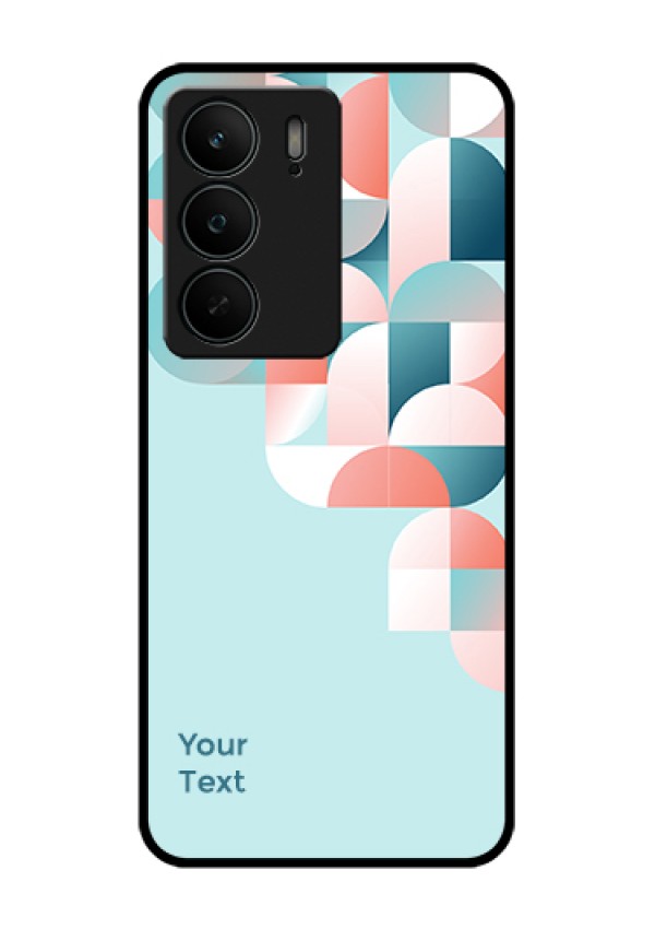 Realme C75 5G Custom Glass Phone Case - Stylish Semi - Circle Pattern Design