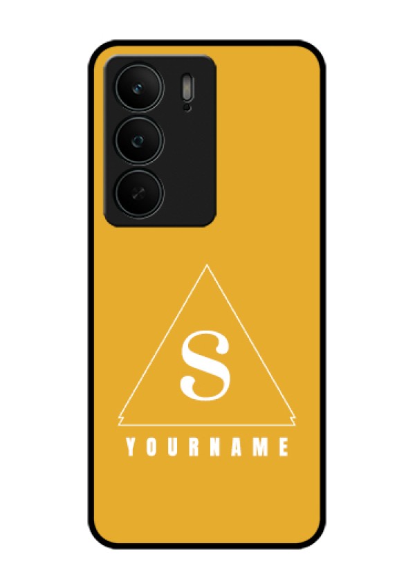 Realme C75 5G Custom Glass Phone Case - Simple Triangle Design