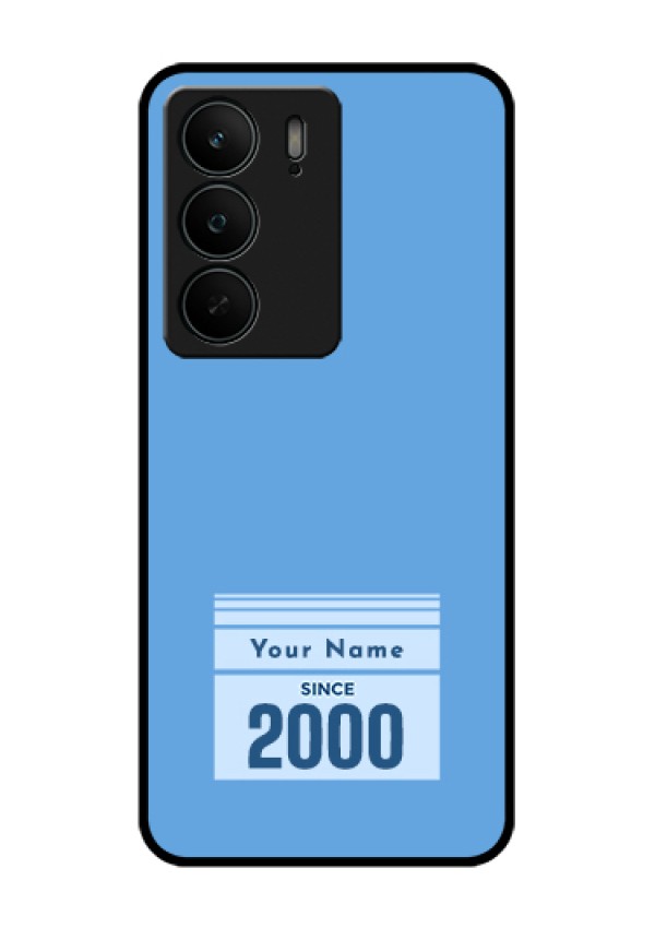 Realme C75 5G Custom Glass Phone Case - Custom Year Of Birth Design