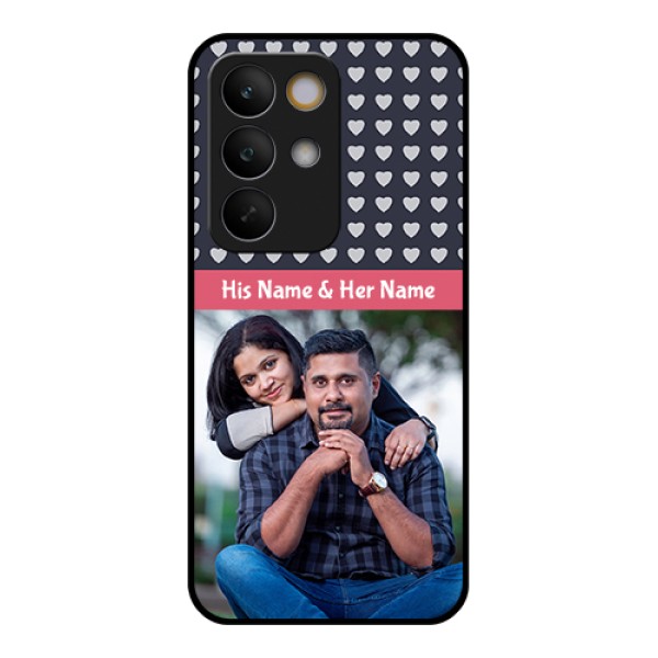Realme C85 5G Custom Glass Phone Case - Love Symbols Design