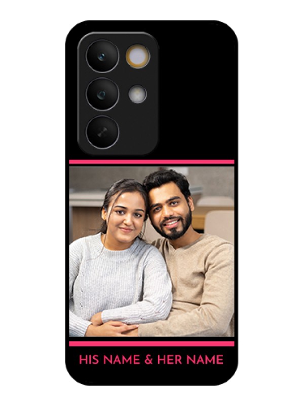 Custom Realme C85 5G Custom Glass Phone Case - With Add Text Design