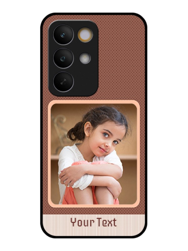 Custom Realme C85 5G Custom Glass Phone Case - Simple Pic Upload Design