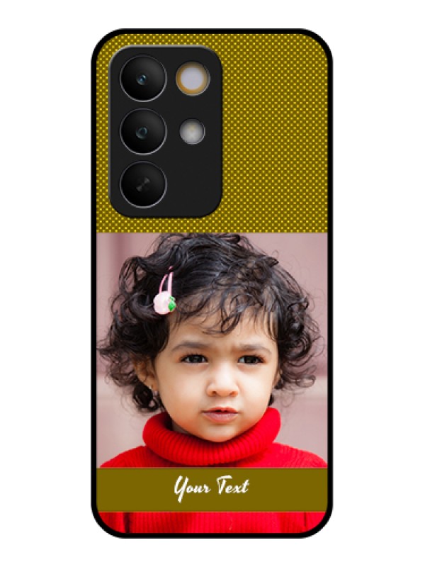 Custom Realme C85 5G Custom Glass Phone Case - Simple Green Color Design