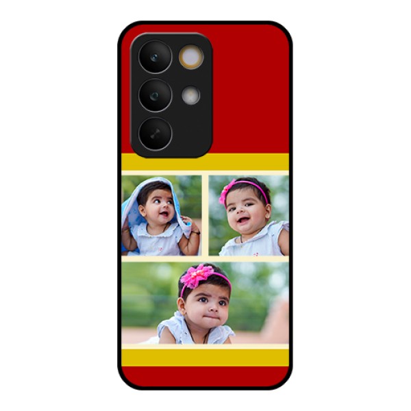 Realme C85 5G Custom Glass Phone Case - Multiple Pic Upload Design Realme C85 5G Custom Glass Phone Case - Multiple Pic Upload Design