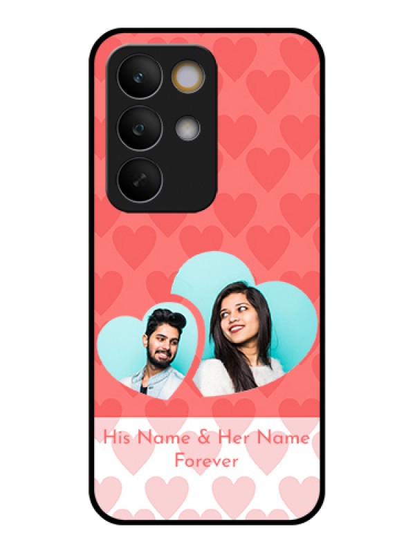 Custom Realme C85 5G Custom Glass Phone Case - Couple Pic Upload Design