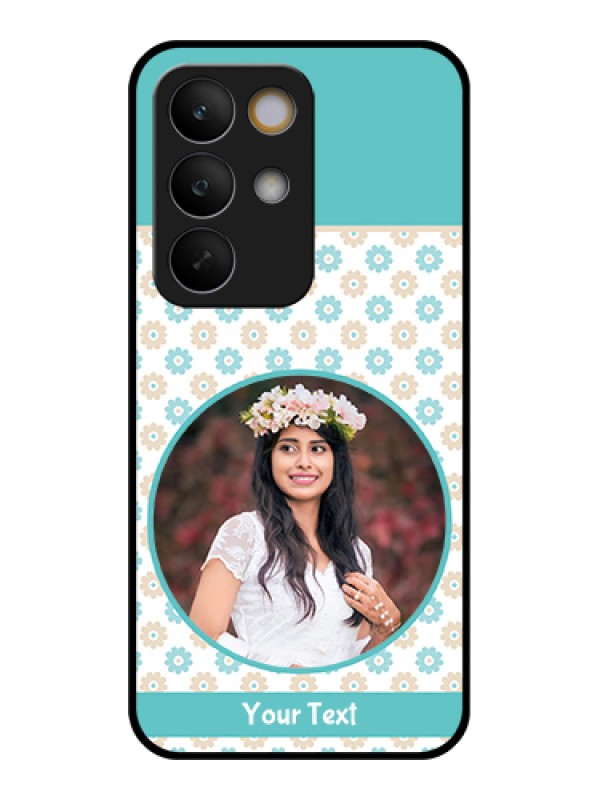 Custom Realme C85 5G Custom Glass Phone Case - Beautiful Flowers Design