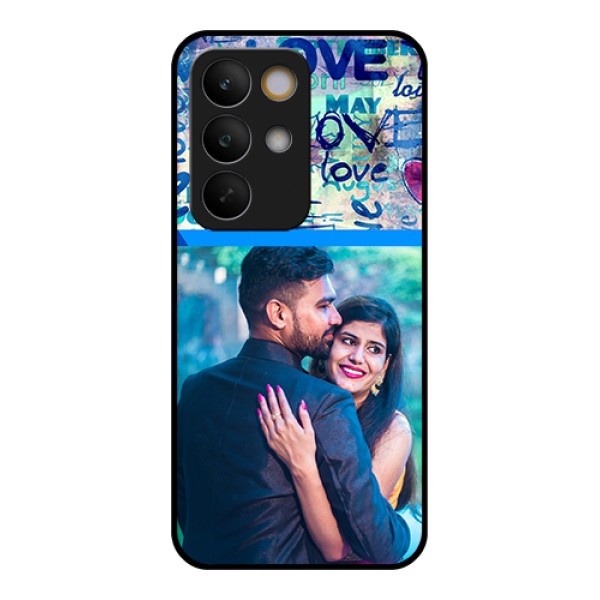 Realme C85 5G Custom Glass Phone Case - Colorful Love Design