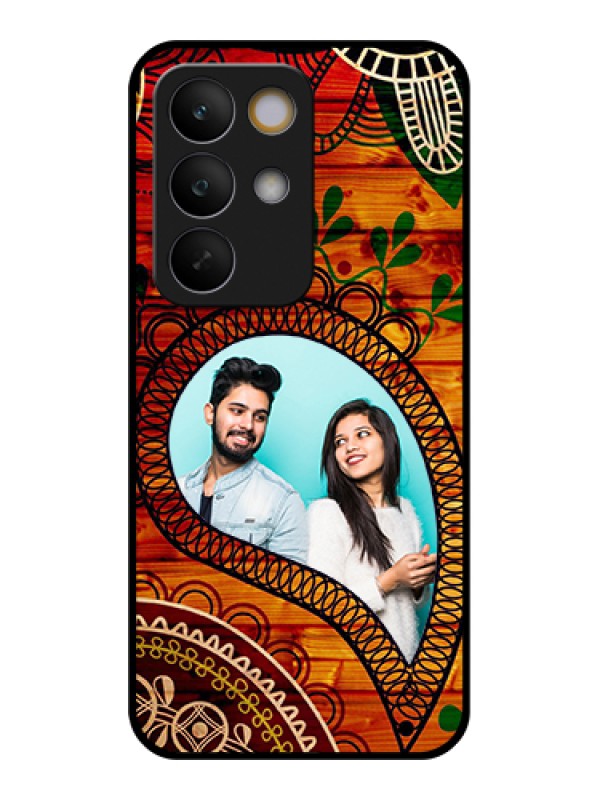 Custom Realme C85 5G Custom Glass Phone Case - Abstract Colorful Design