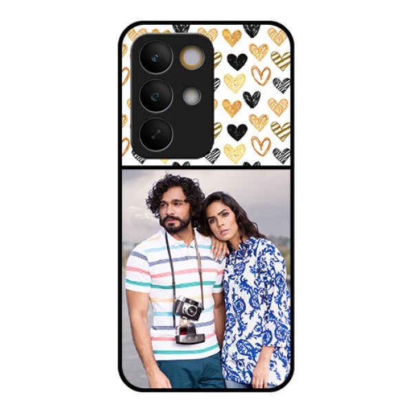 Realme C85 5G Custom Glass Phone Case - Love Symbol Design