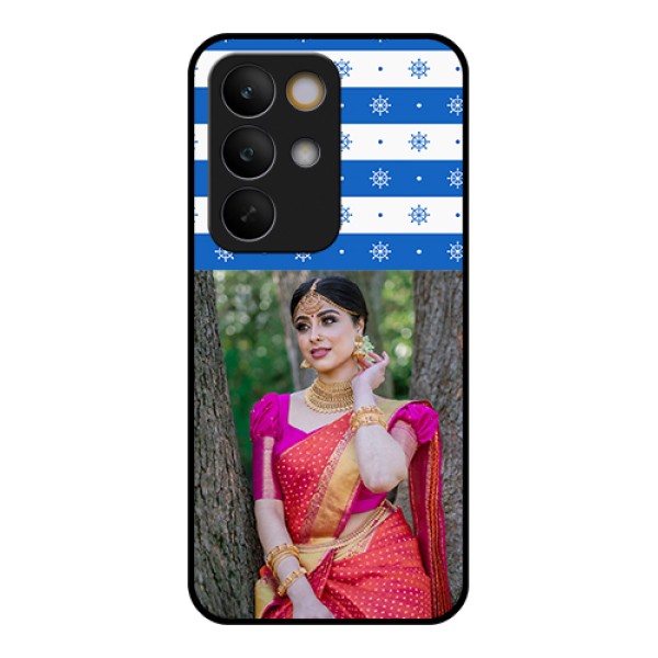 Realme C85 5G Custom Glass Phone Case - Snow Pattern Design